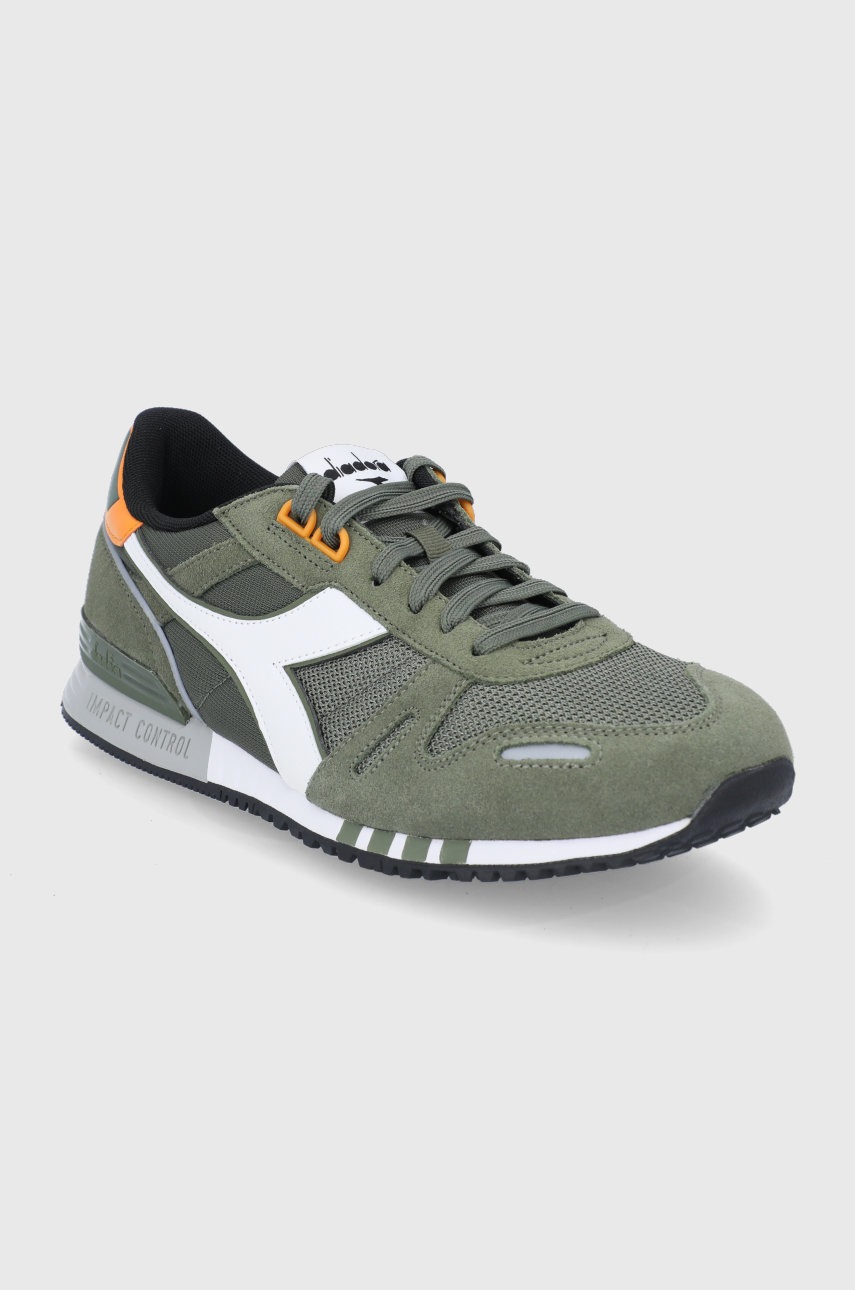

Черевики Diadora колір зелений