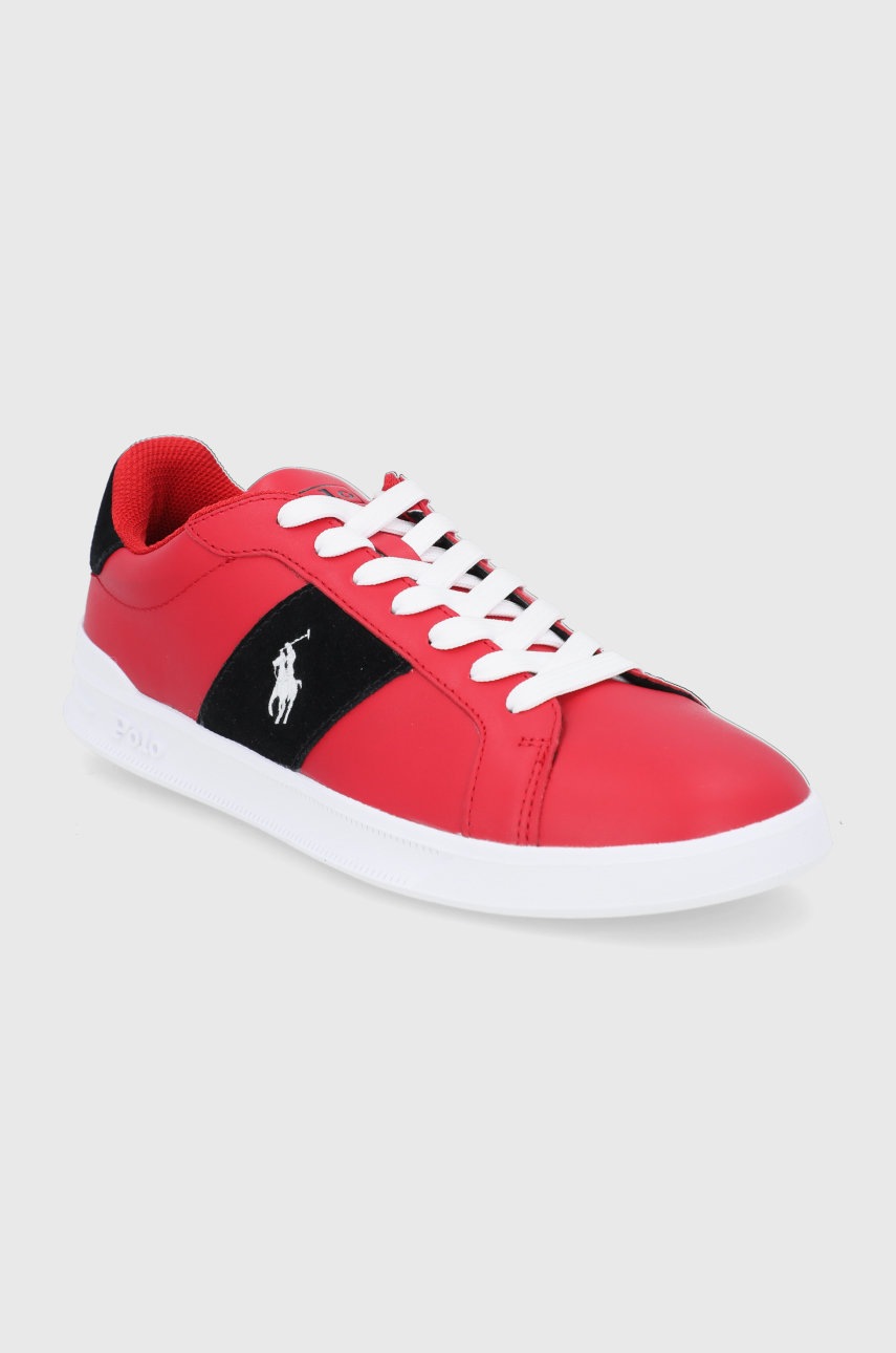 

Черевики Polo Ralph Lauren колір червоний