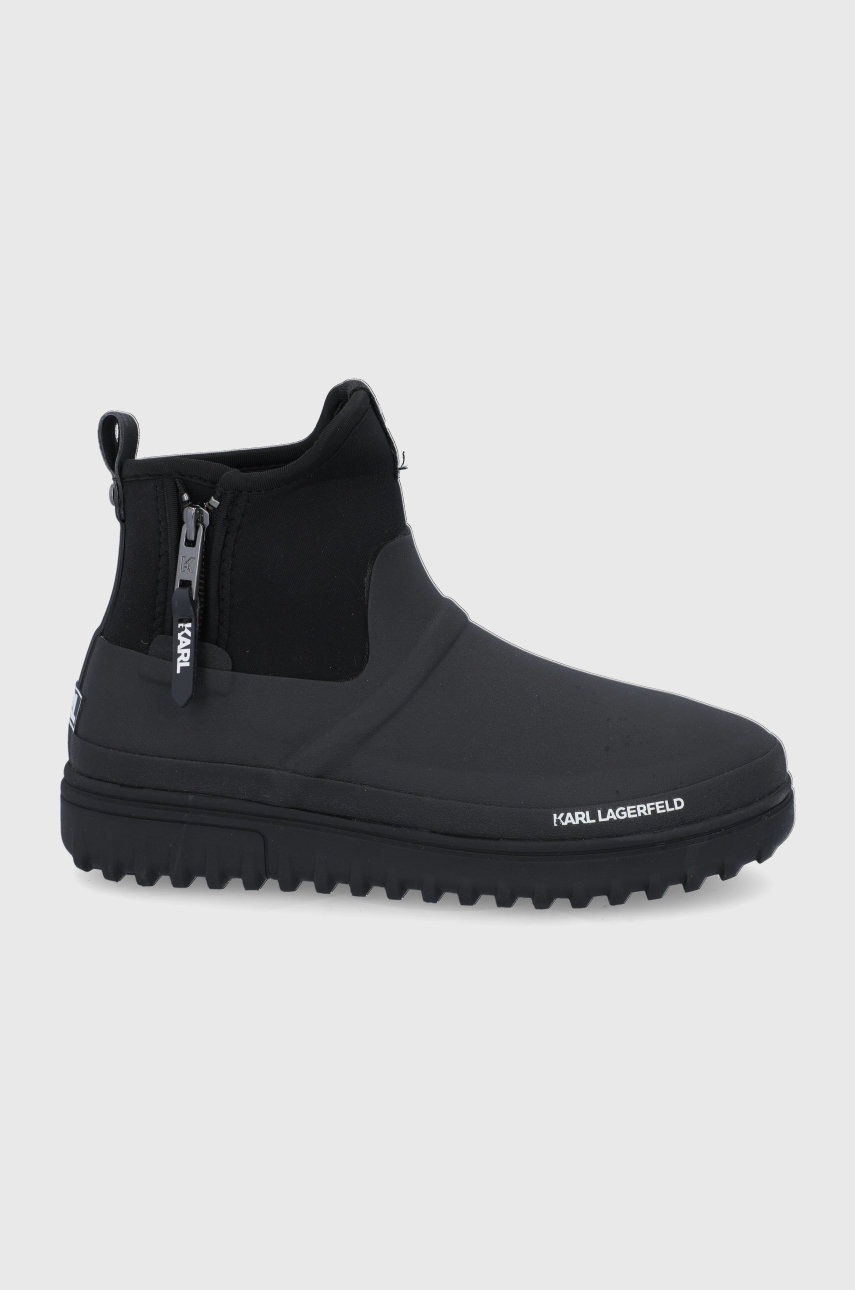 Karl Lagerfeld Pantofi Vostok Barbati, Culoarea Negru