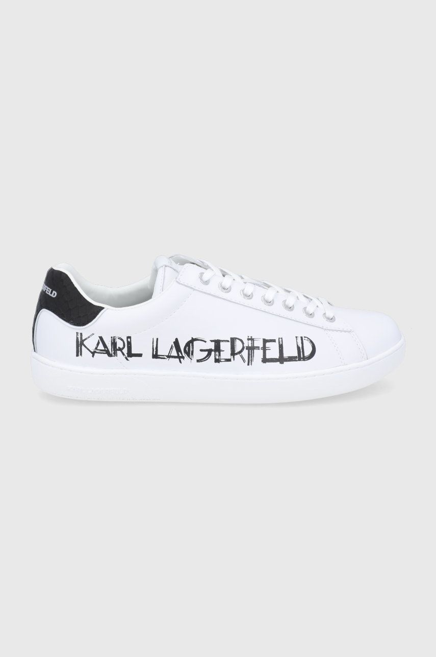 Karl Lagerfeld Pantofi culoarea alb answear imagine noua