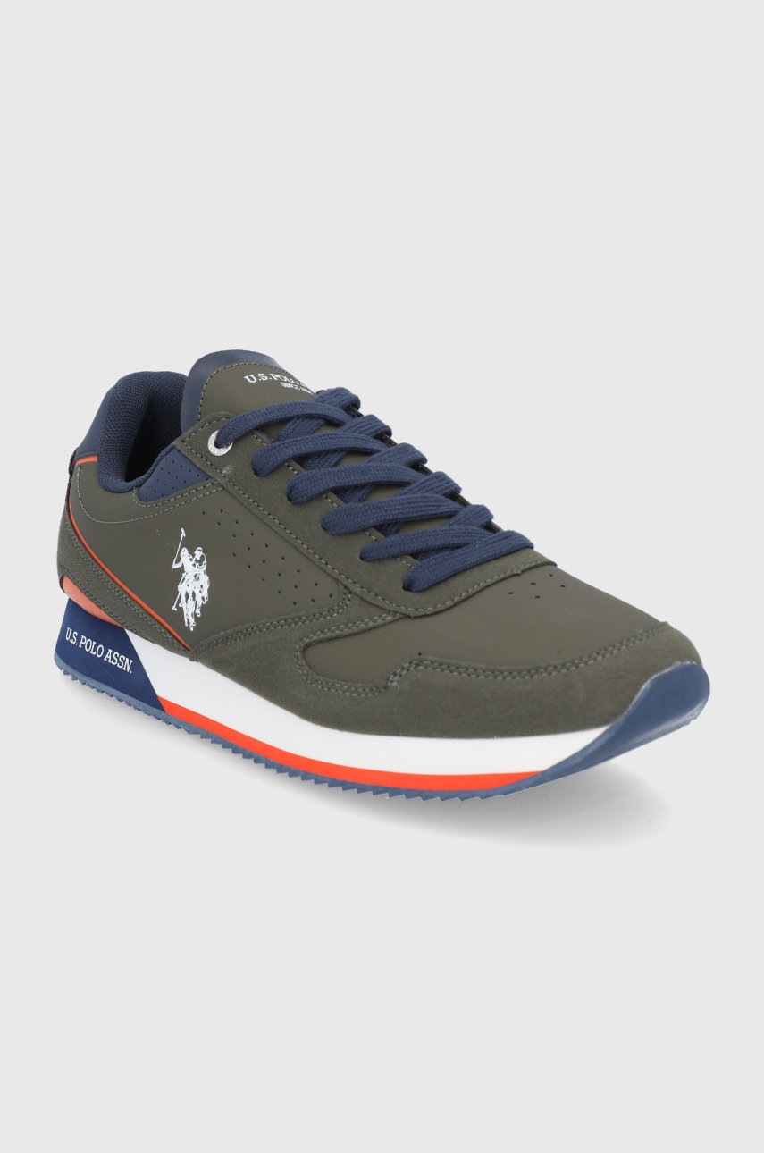 

Черевики U.S. Polo Assn. колір зелений