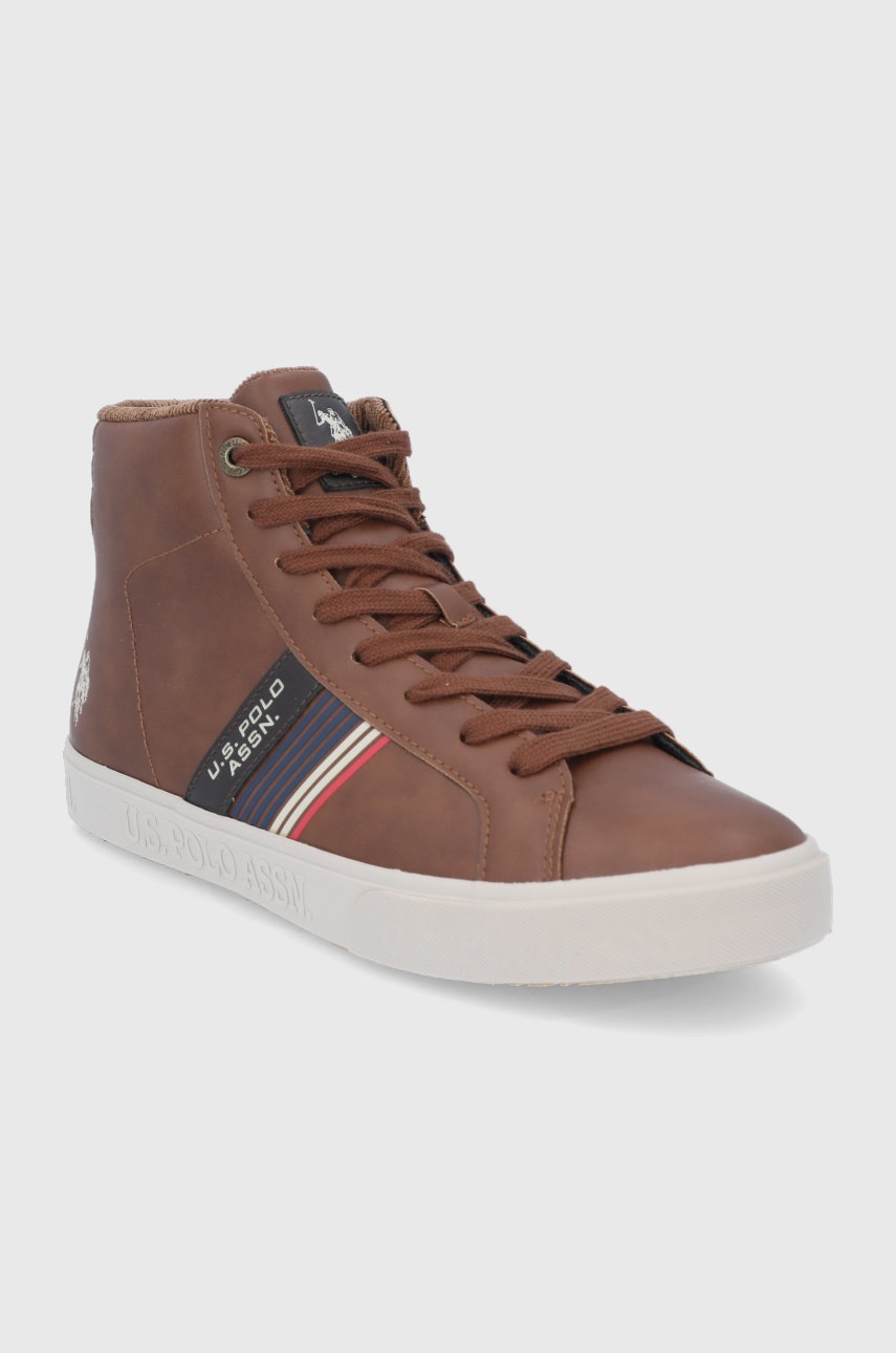 

Черевики U.S. Polo Assn. колір коричневий