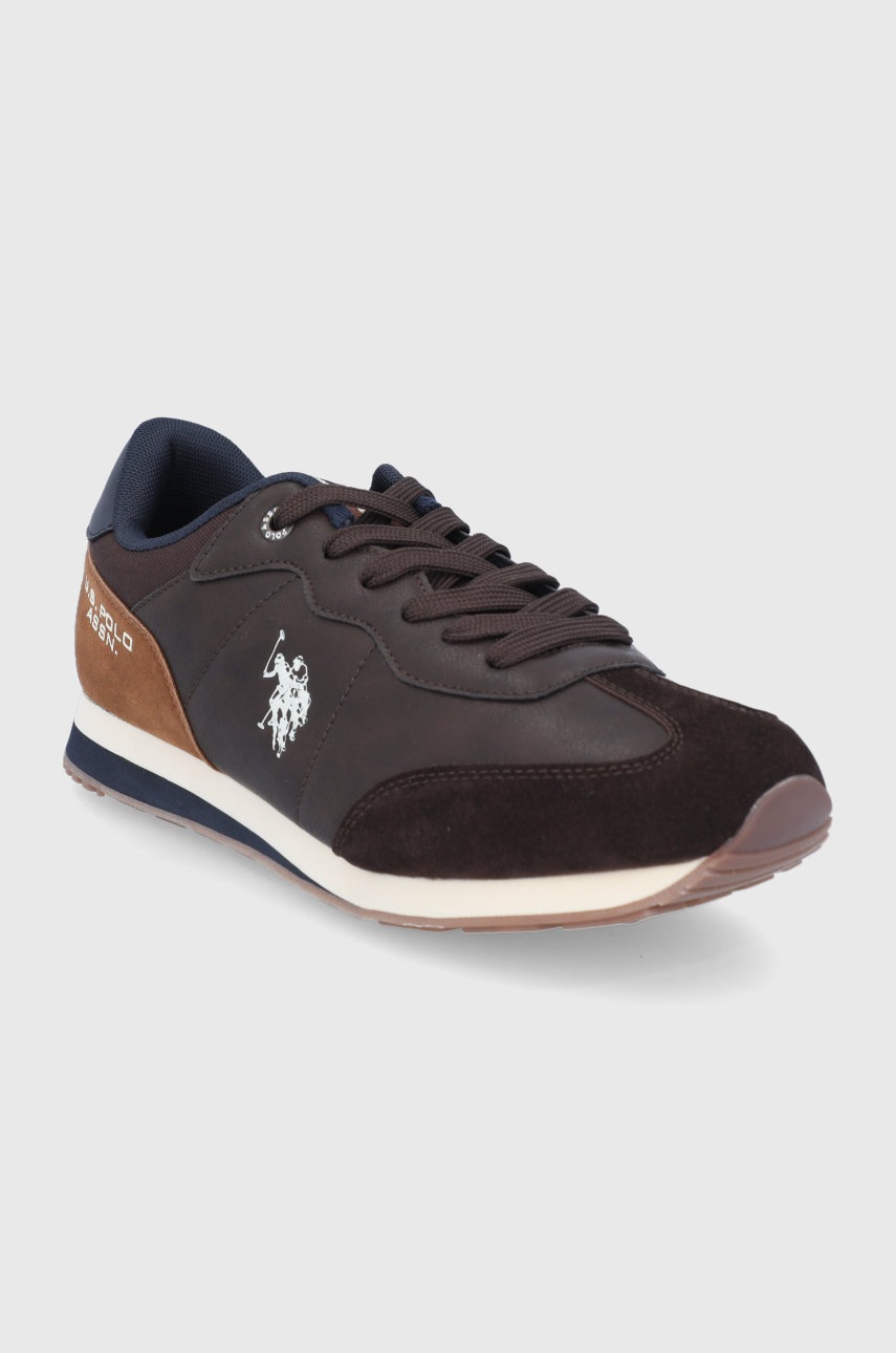 

Черевики U.S. Polo Assn. колір коричневий