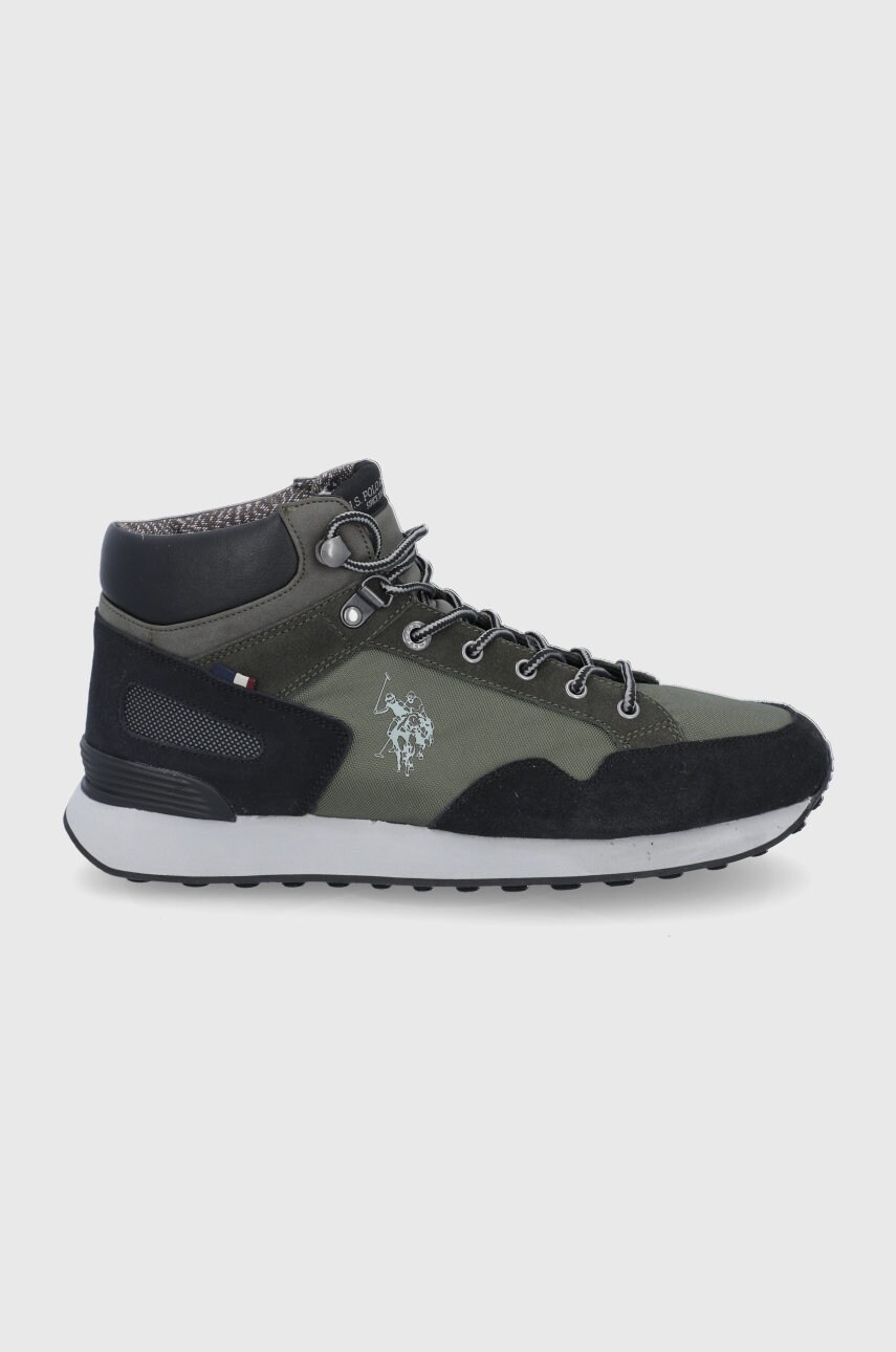 U.s. polo assn. pantofi bărbați, culoarea verde
