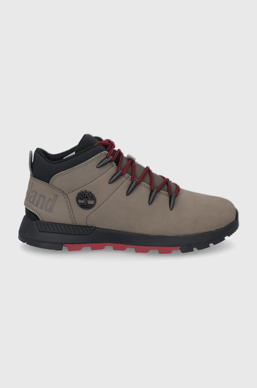 

Timberland - Кожени обувки Sprint Trekker Mid, Бежов