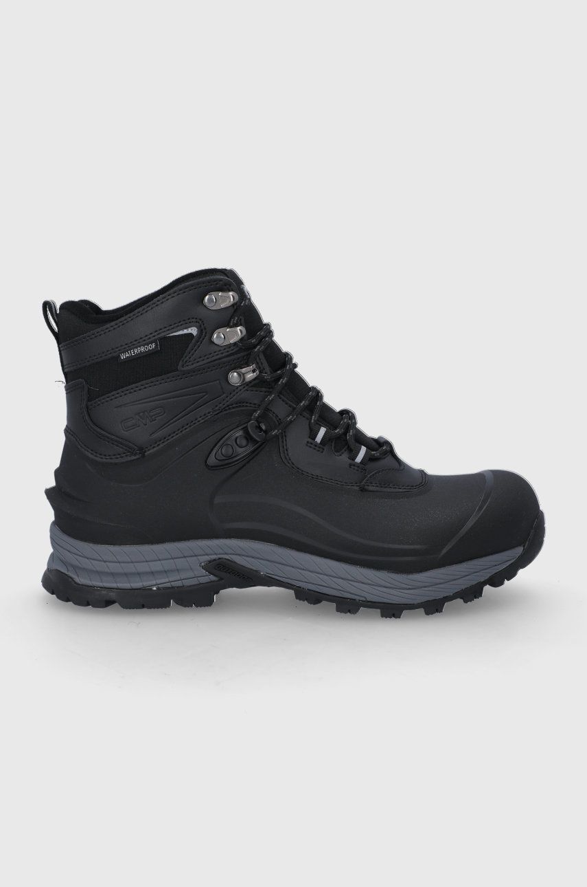 CMP pantofi Hacrux Snow Boot Wp barbati, culoarea negru, izolare usoara