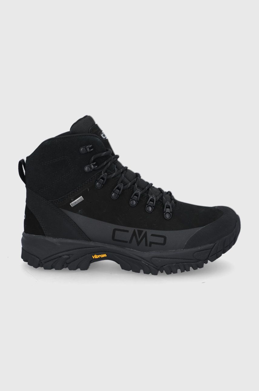 CMP pantofi Dhenieb Trekking Shoe Wp barbati, culoarea negru