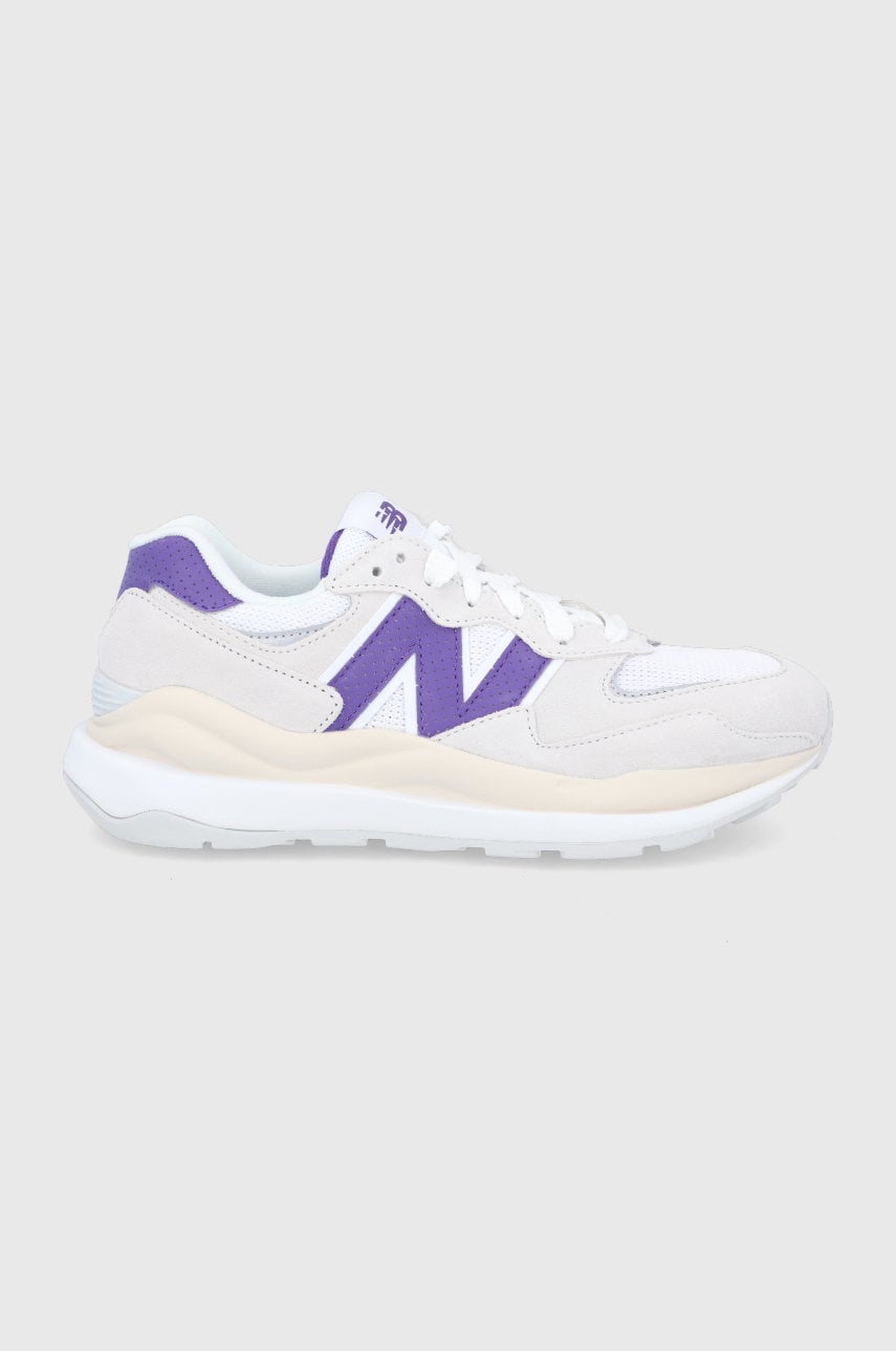 New balance pantofi m5740sb1 culoarea crem
