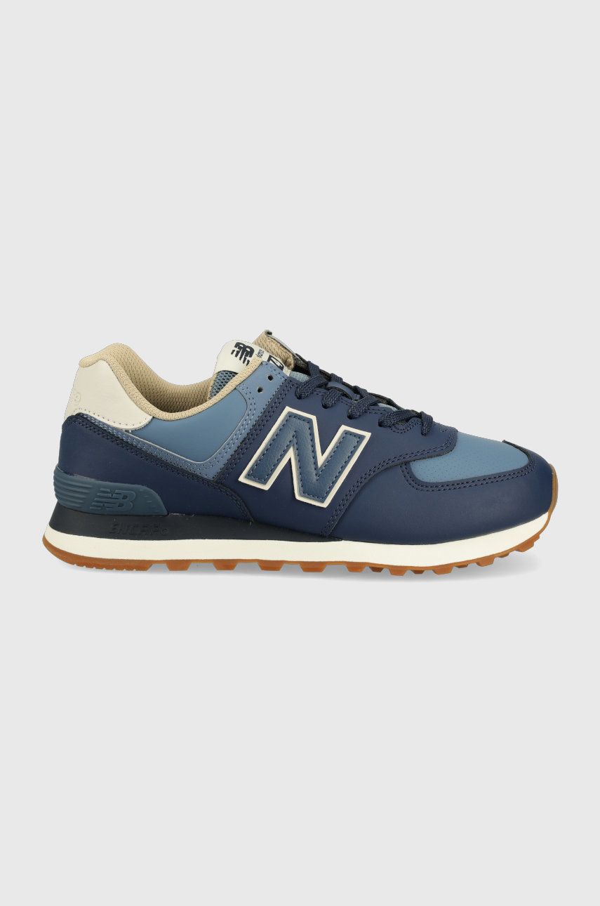 New Balance sneakers U574vs2 culoarea albastru marin