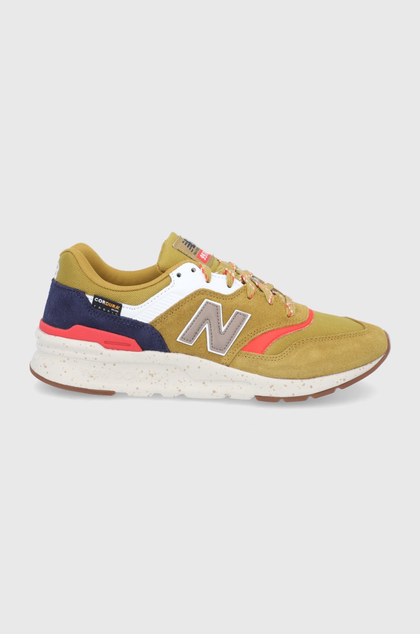 

Обувки New Balance CM997HLL в жълто, Жълт