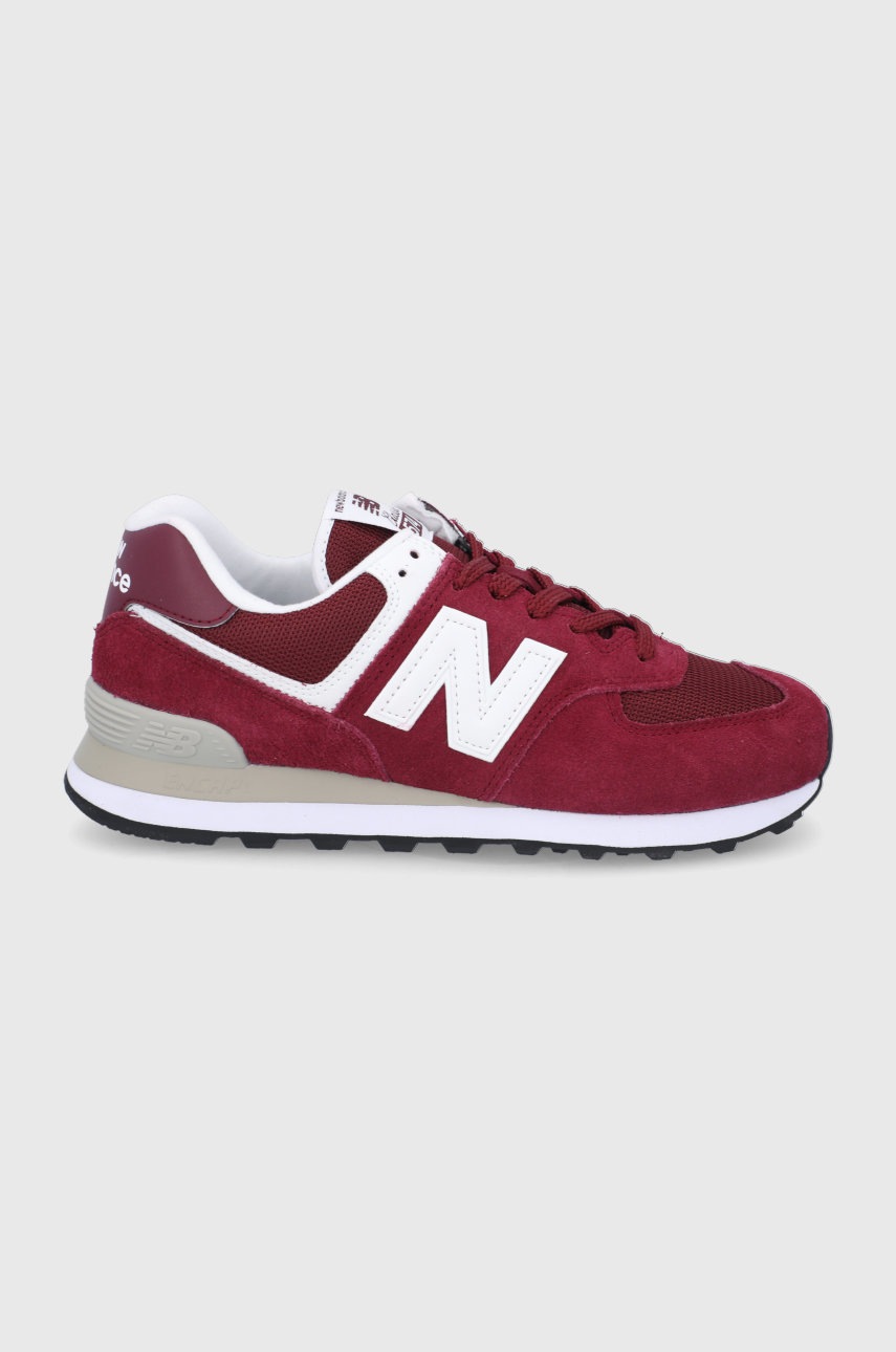 

Обувки New Balance ML574RS2 в бордо