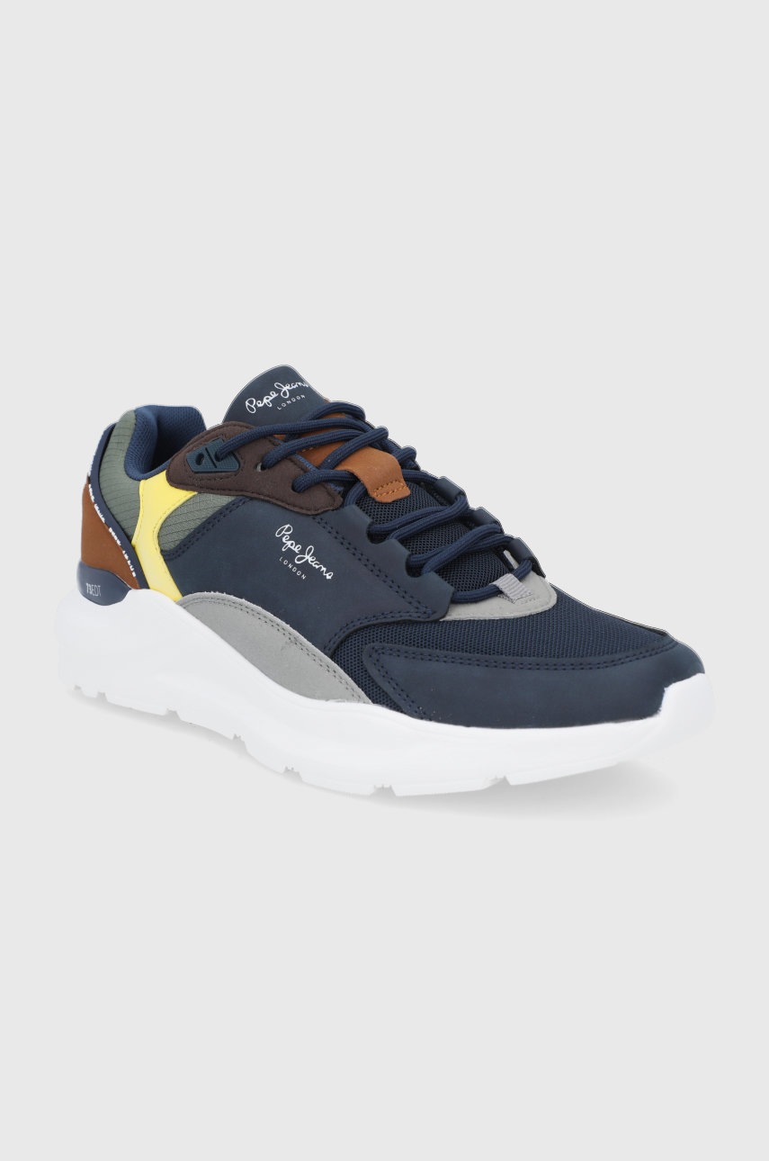 

Черевики Pepe Jeans Brooks Tech колір синій
