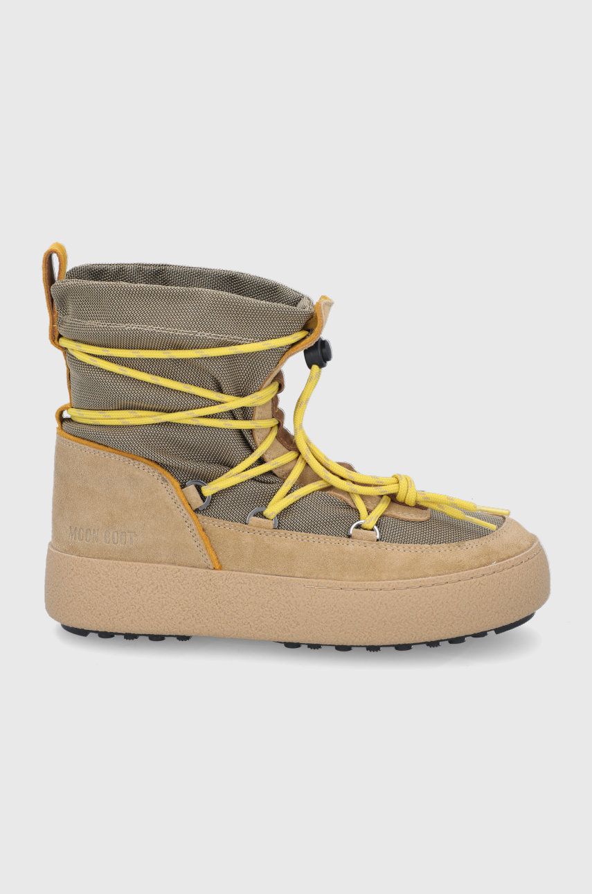 Moon Boot Pantofi bărbați, culoarea galben 2023 ❤️ Pret Super answear imagine noua 2022