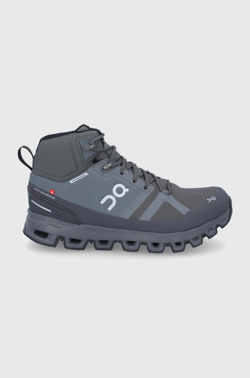 On-running pantofi cloudrock bărbați, culoarea gri