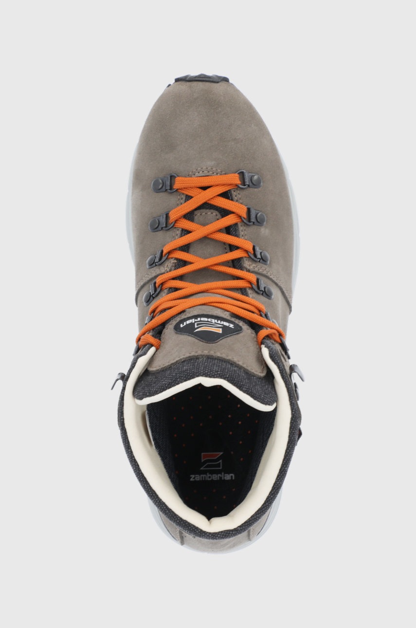 Σουέτ παπούτσια Zamberlan ανδρικά, χρώμα: καφέ φωτογραφία