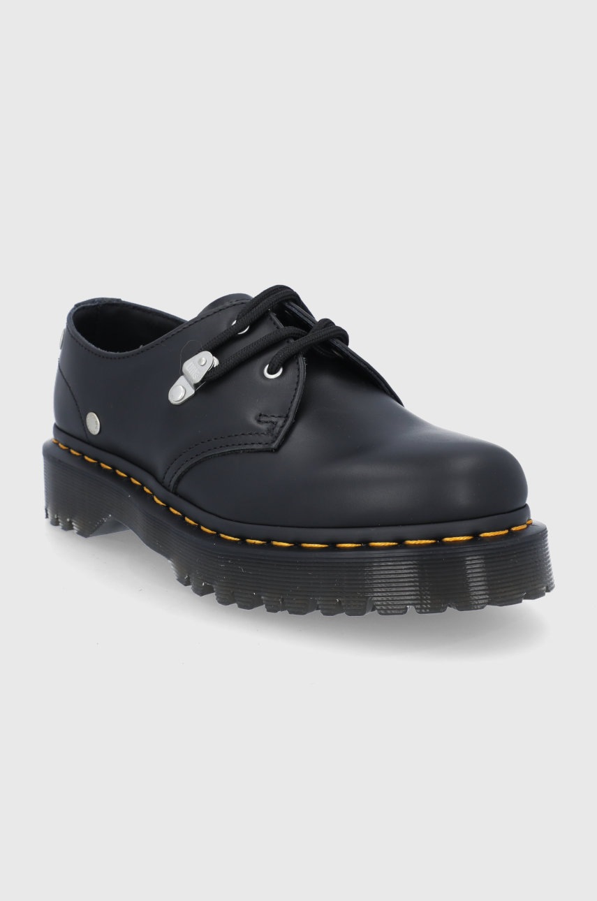 

Шкіряні туфлі Dr. Martens колір чорний