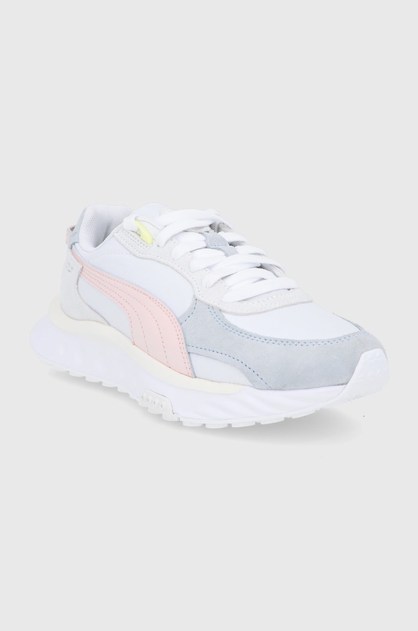 

Черевики Puma Wild Rider Rollin 381517 колір прозорий на плоскому ходу