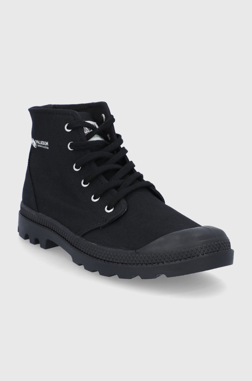 

Кеди Palladium колір чорний