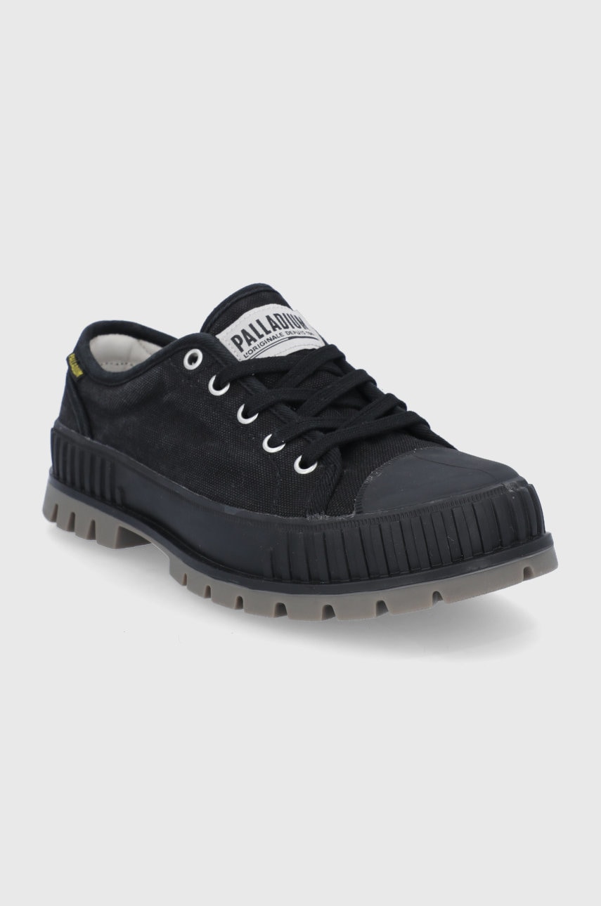

Кеди Palladium колір чорний