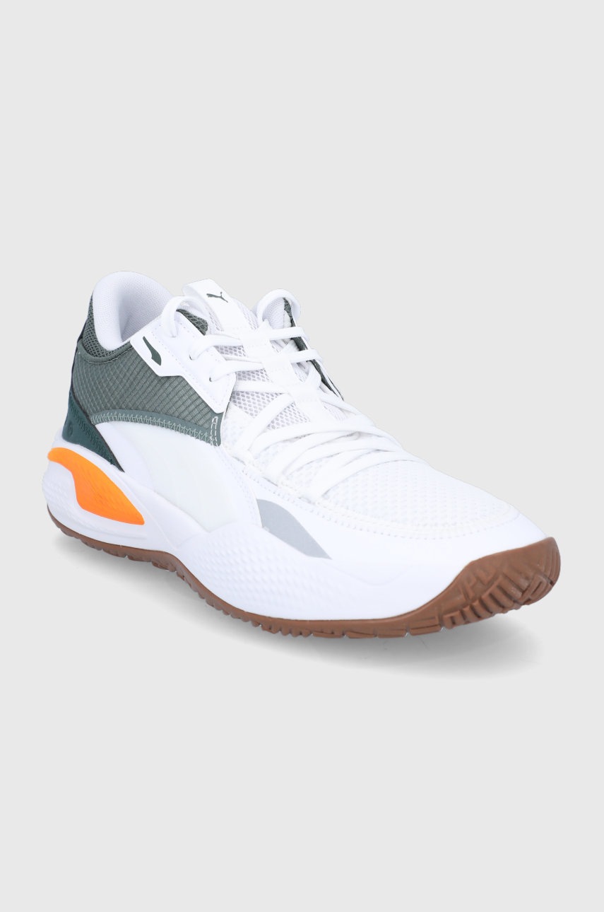 

Черевики Puma Court Rider Pop колір білий
