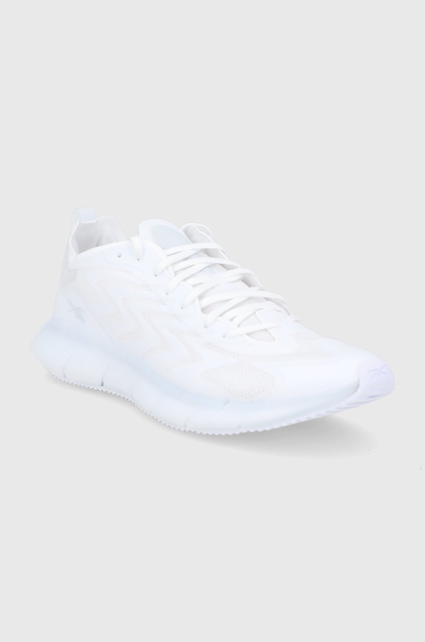 

Черевики Reebok Zig Kinetica 21 GZ8804 колір білий на плоскому ходу
