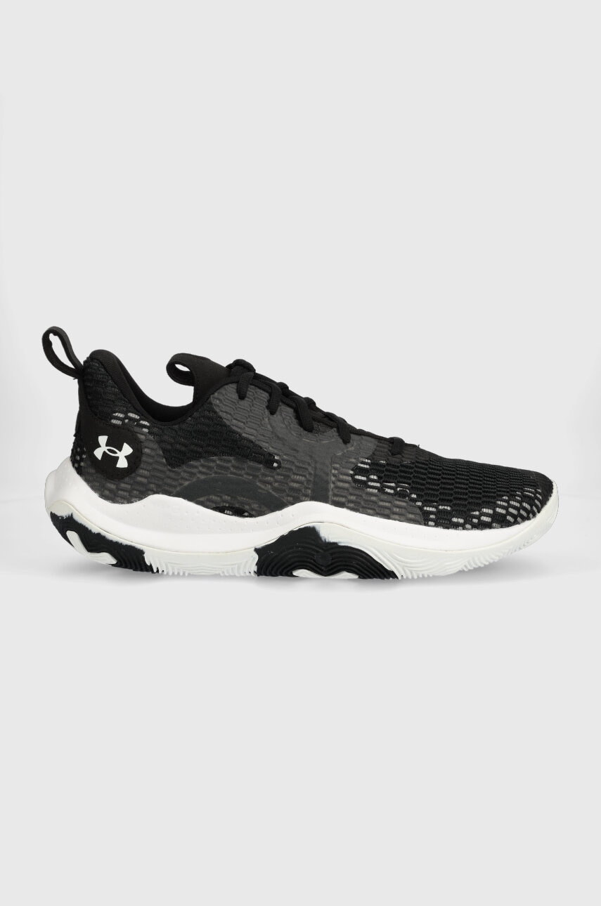 

Ботинки Under Armour UA Spawn 3 цвет чёрный на плоском ходу
