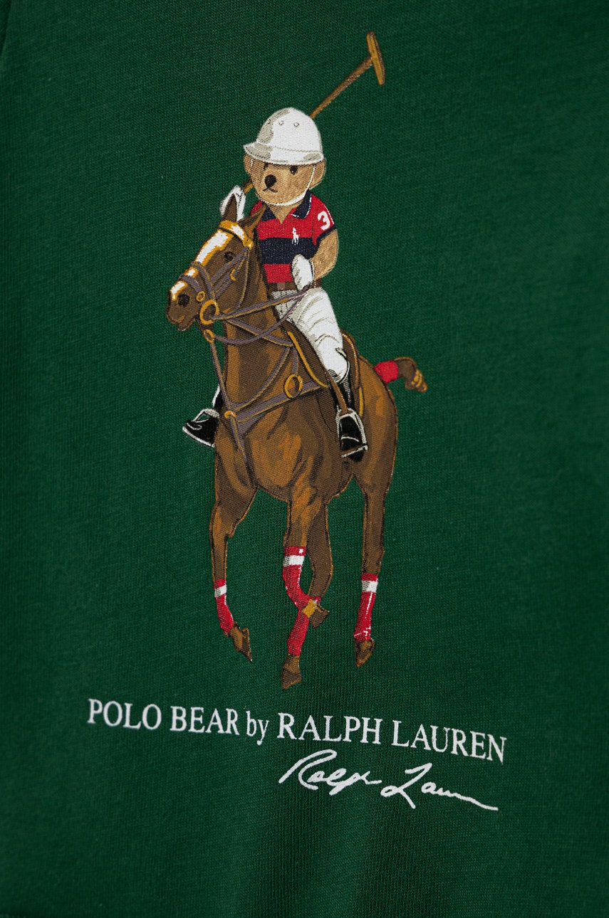 

Боді для немовлят Polo Ralph Lauren колір зелений
