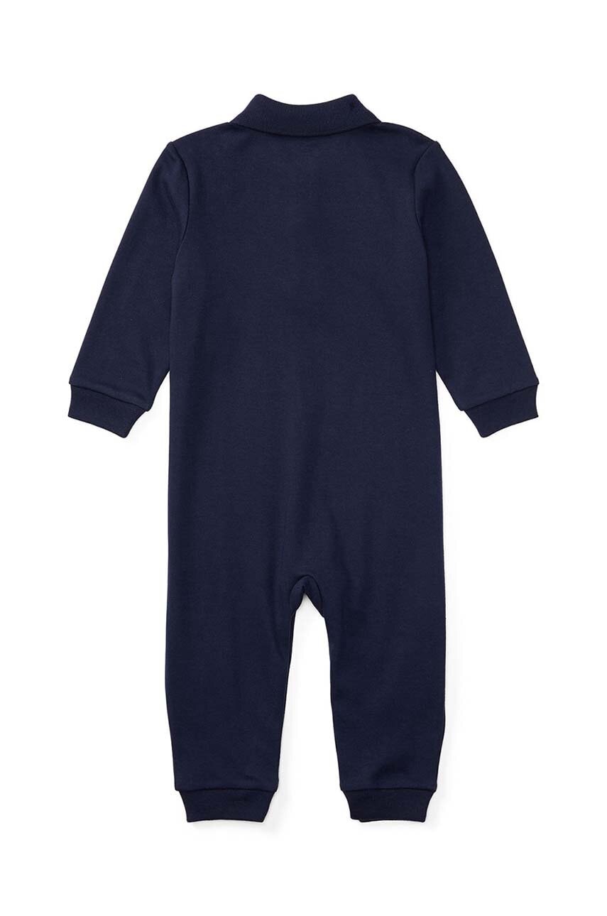 Повзунки для немовлят Polo Ralph Lauren колір синій Повзунки для немовлят Polo Ralph Lauren колір синій