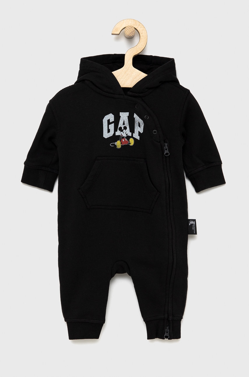 Gap combinezon bebe culoarea negru