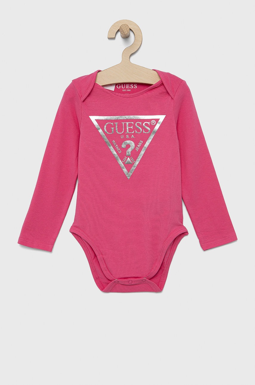 

Guess - Бебешко боди (4 чифта), Многоцветен