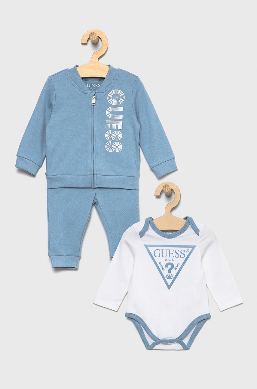 

Guess - Комплект за бебета, Син