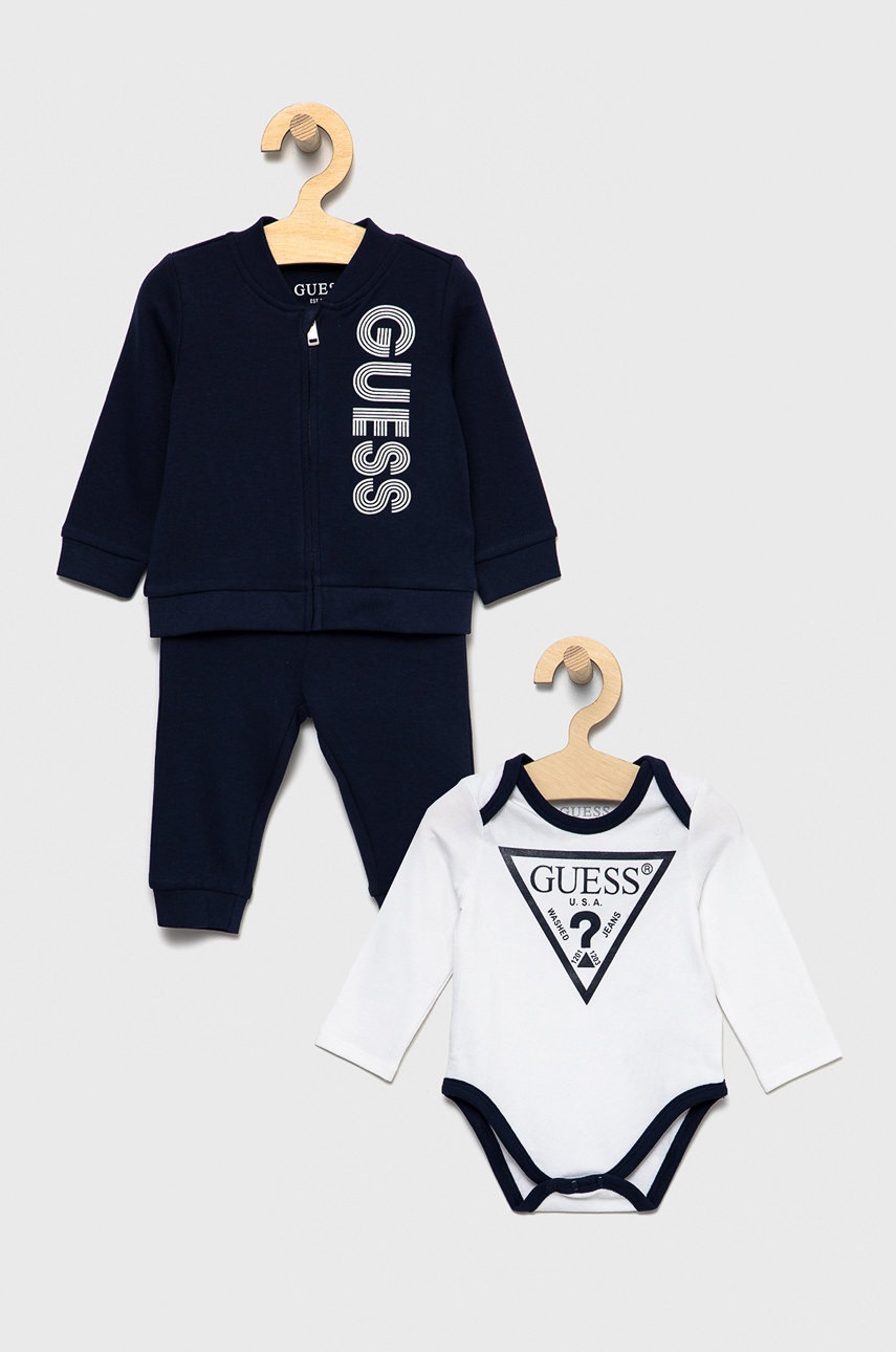 

Guess - Комплект за бебета, Тъмносин