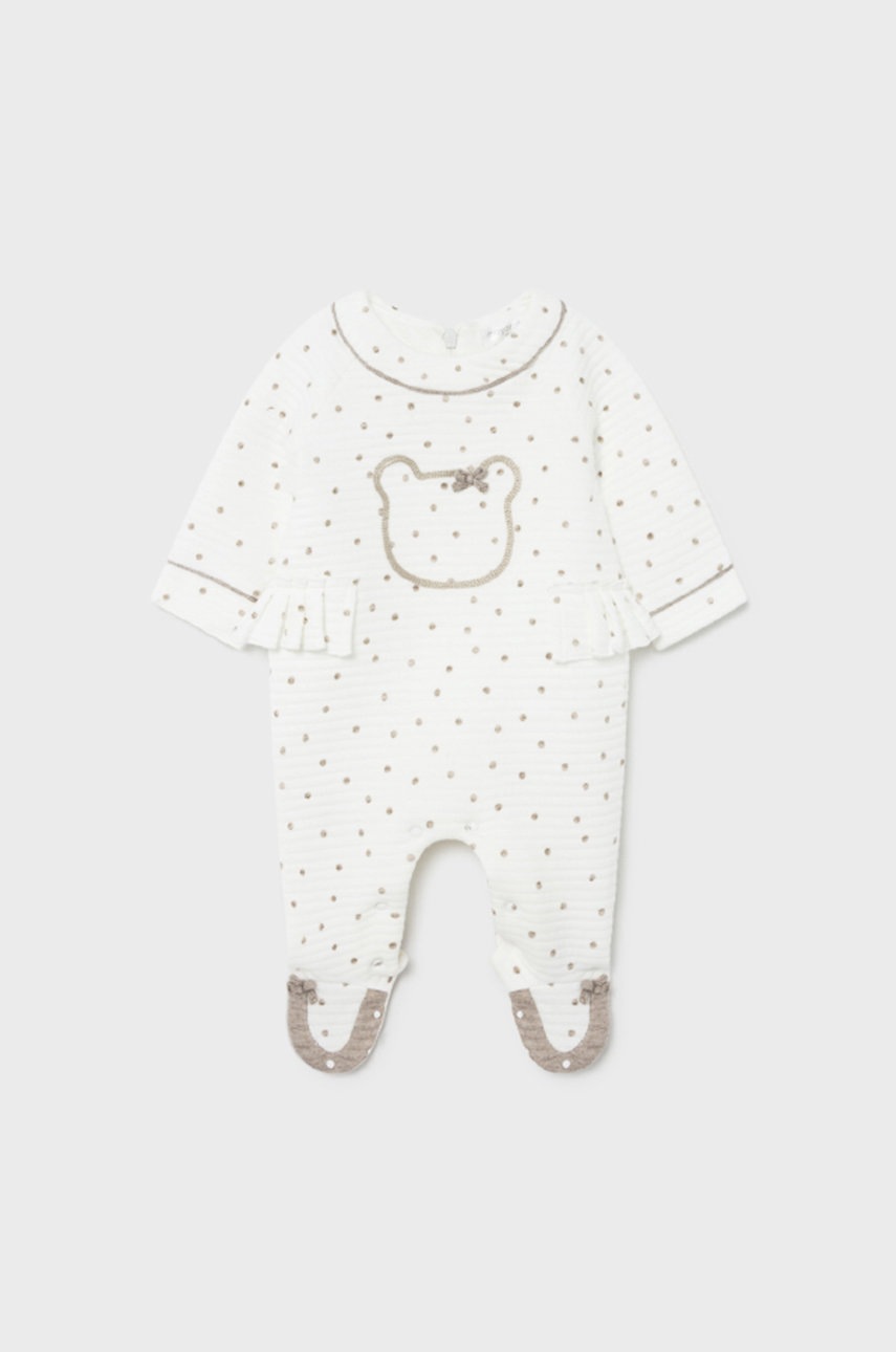 

Ползунки для младенцев Mayoral Newborn цвет кремовый