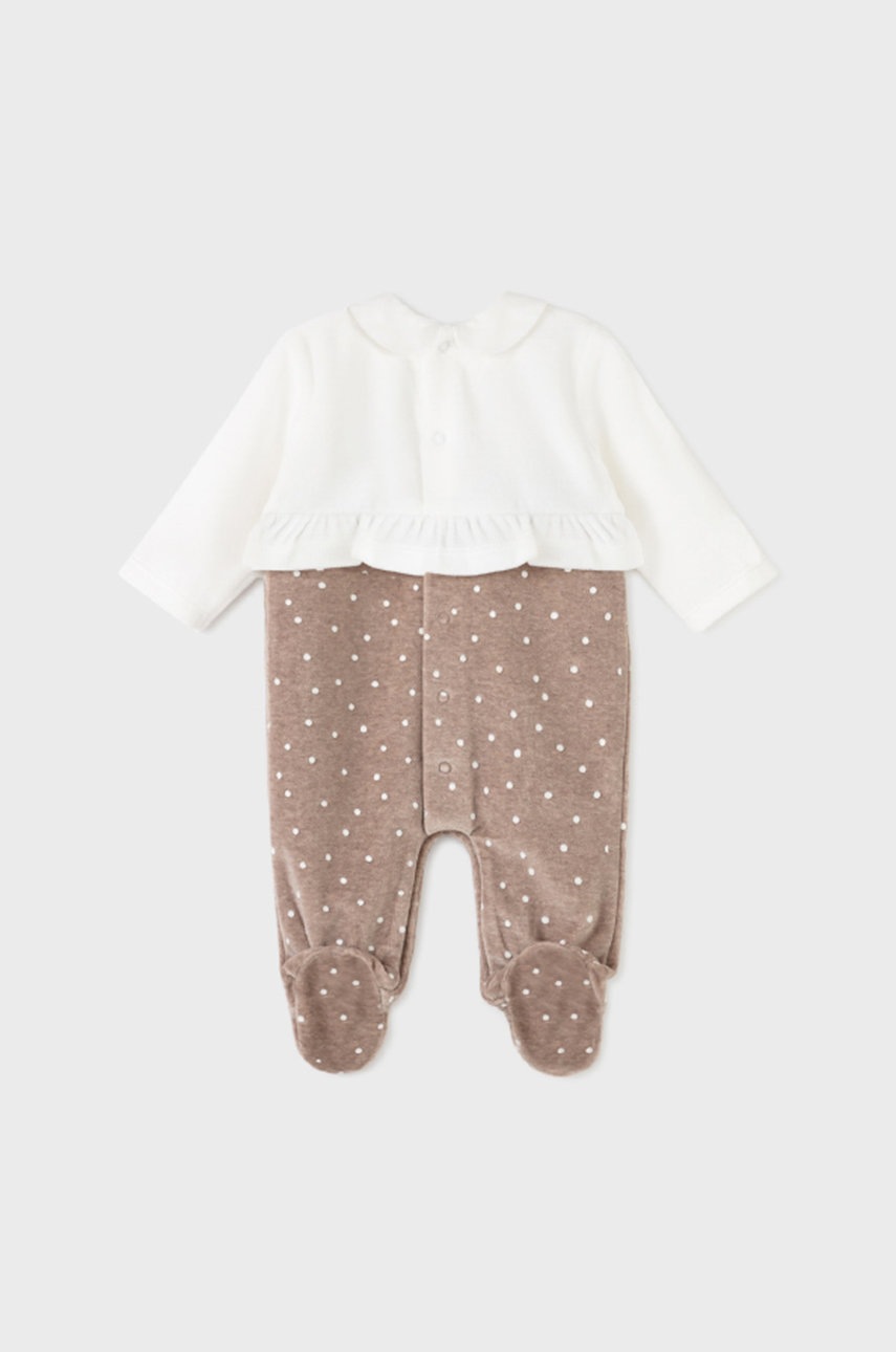 

Повзунки для немовлят Mayoral Newborn колір жовтий