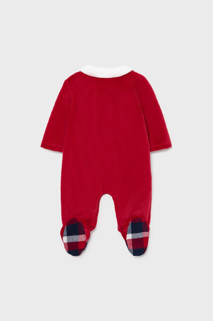 

Повзунки для немовлят Mayoral Newborn колір червоний