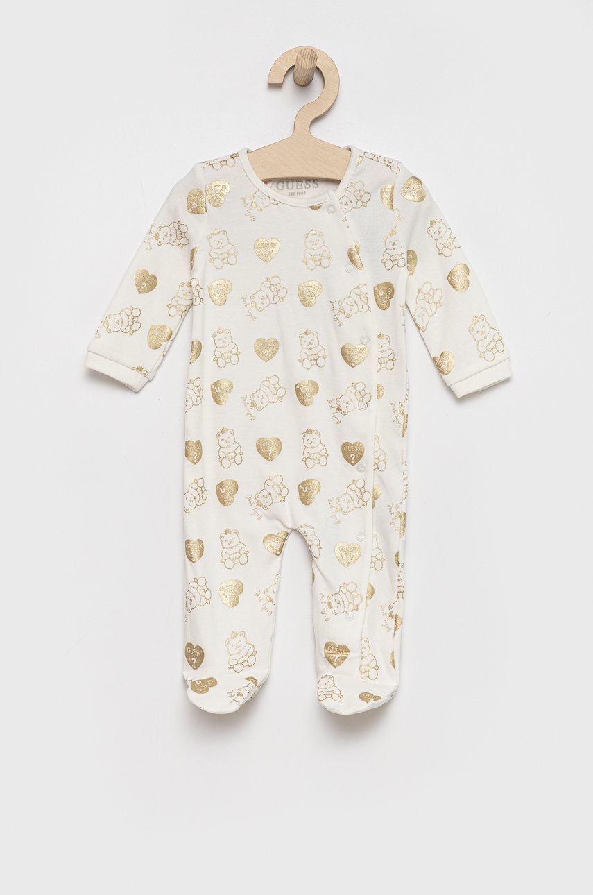 

Бебешки ританки Guess в бяло, Бял