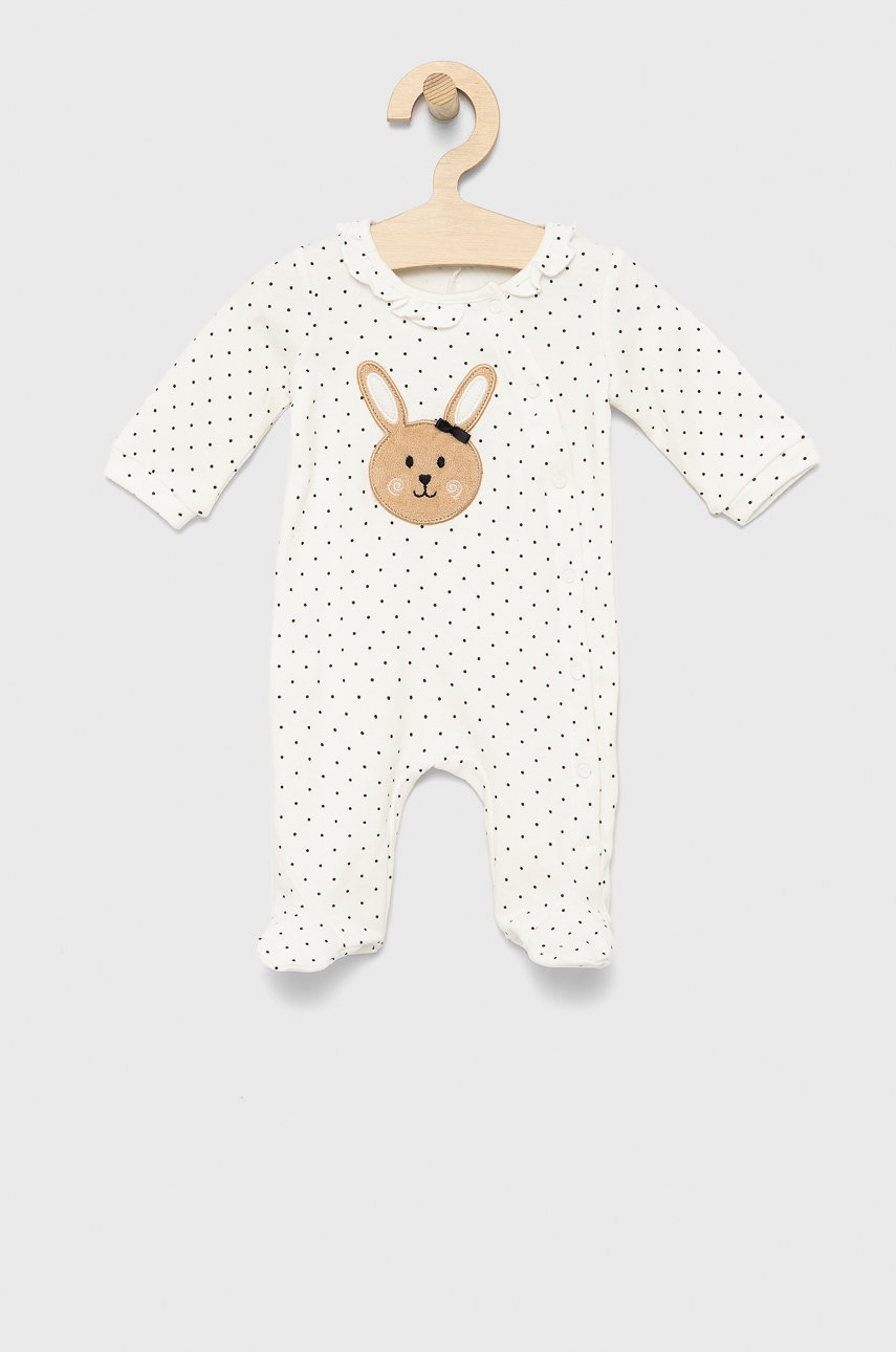 Birba&trybeyond costum bebe culoarea alb