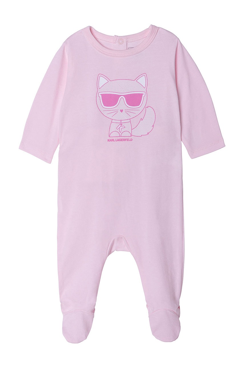 

Бебешки ританки Karl Lagerfeld в розово, Розов
