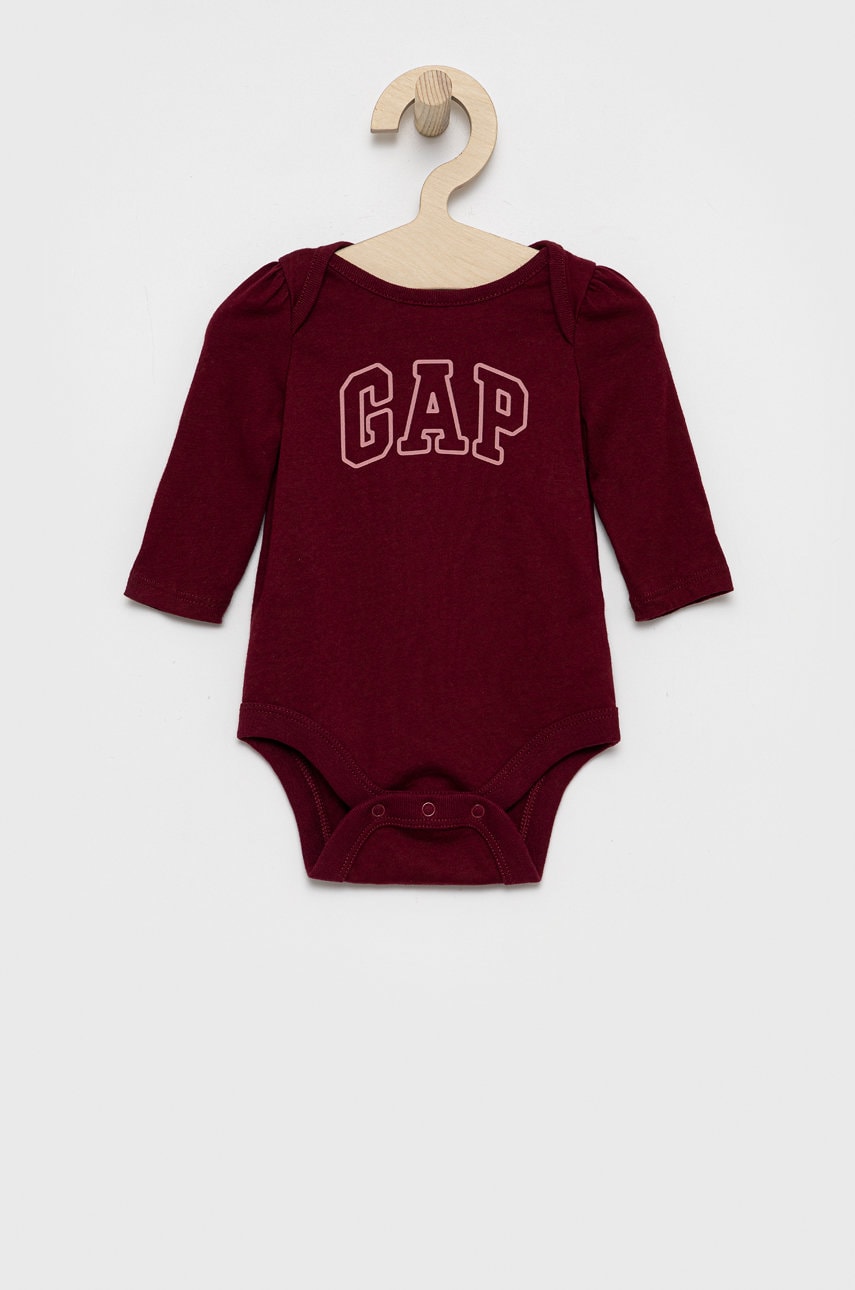 Gap body bebe culoarea bordo