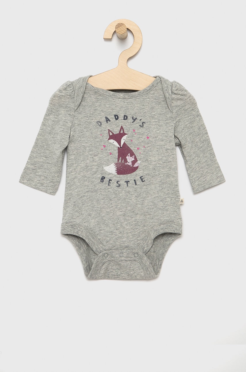 Gap body bebe culoarea gri
