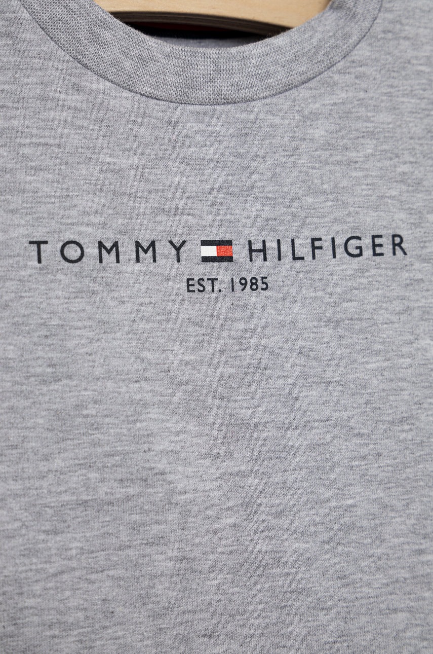 

Дитячий спортивний костюм Tommy Hilfiger колір сірий