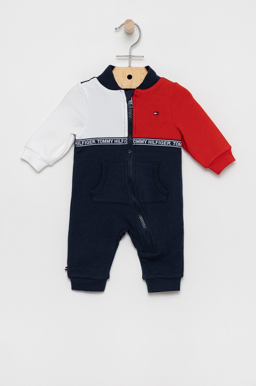 

Бебешки гащеризон Tommy Hilfiger в тъмносиньо, Тъмносин