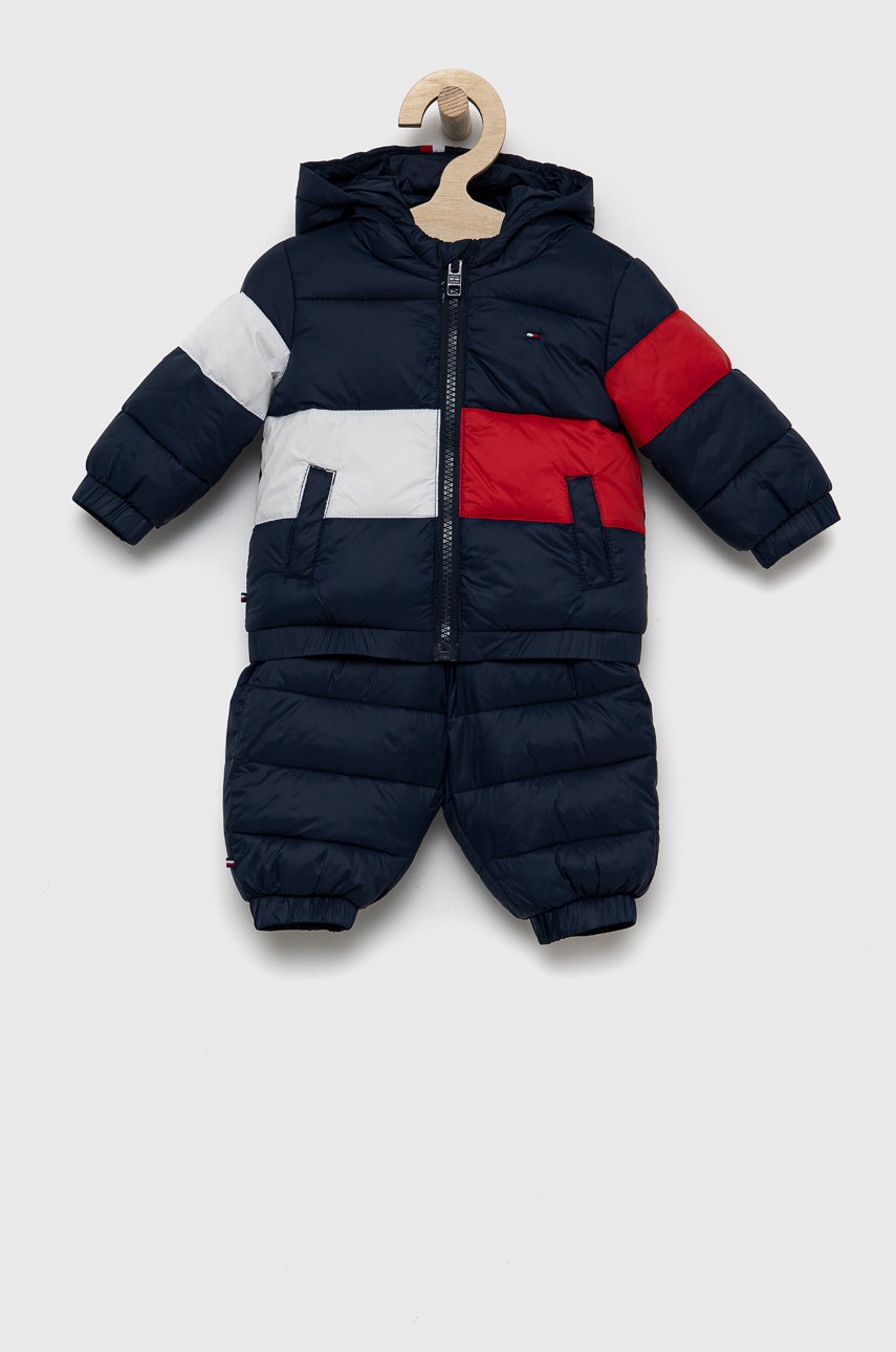 

Комплект за бебета Tommy Hilfiger в тъмносиньо, Тъмносин