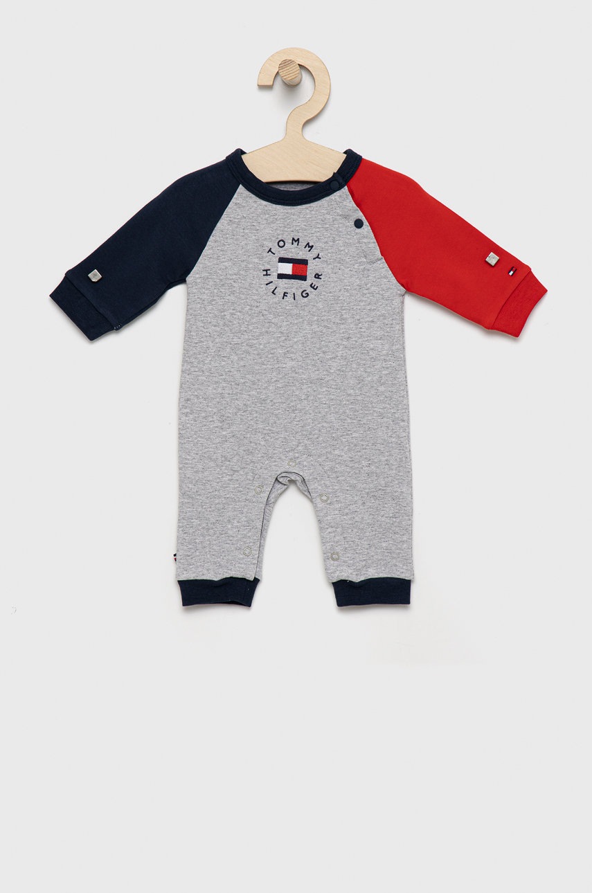 

Бебешки ританки Tommy Hilfiger в сиво, Сив