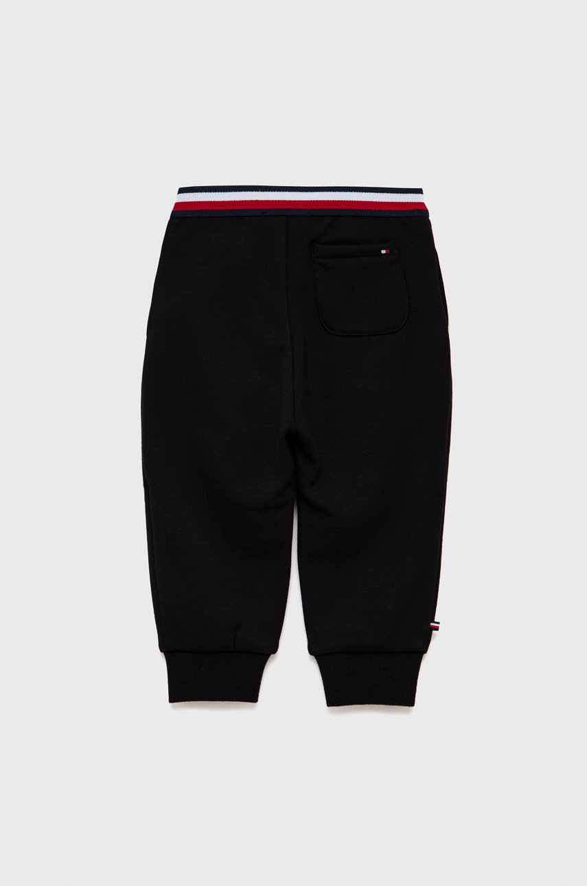 

Штани для немовлят Tommy Hilfiger колір чорний