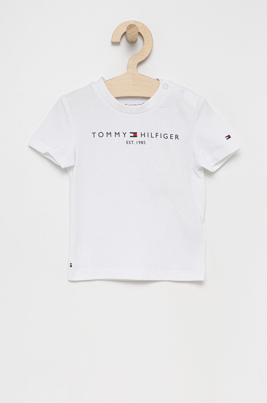 

Tommy Hilfiger - Бебешка тениска, Бял