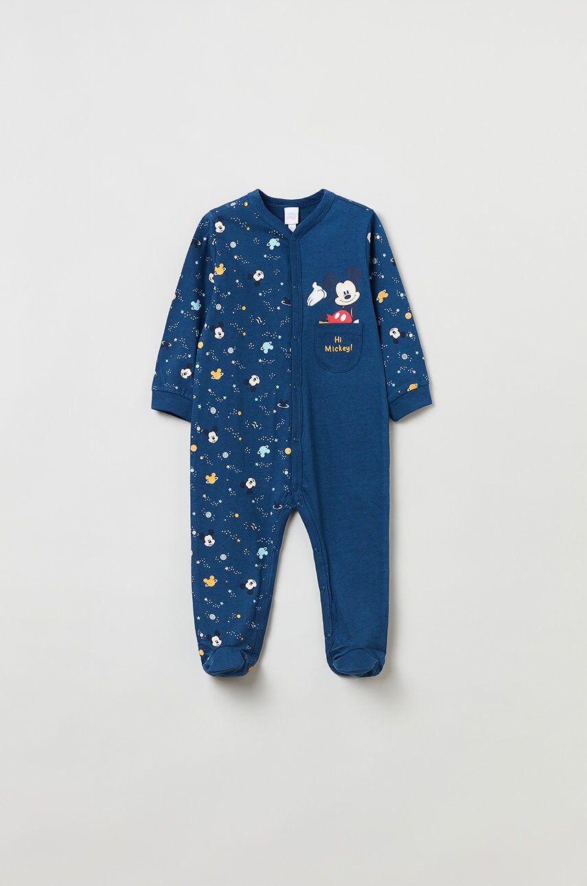 Ovs costum bebe culoarea albastru marin