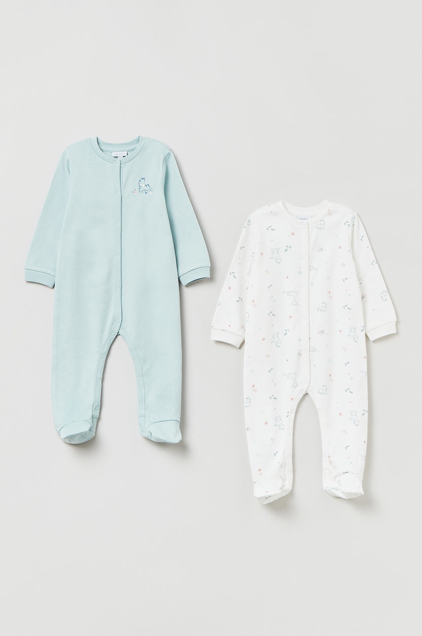 

Бебешки ританки OVS (2 чифта) в бяло, Бял