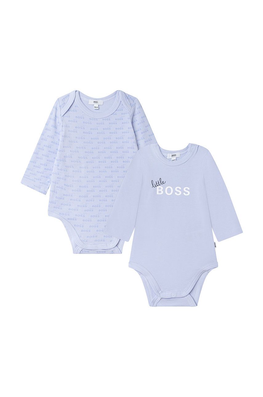 Boss Body niemowlęce (2-pack) kolor niebieski