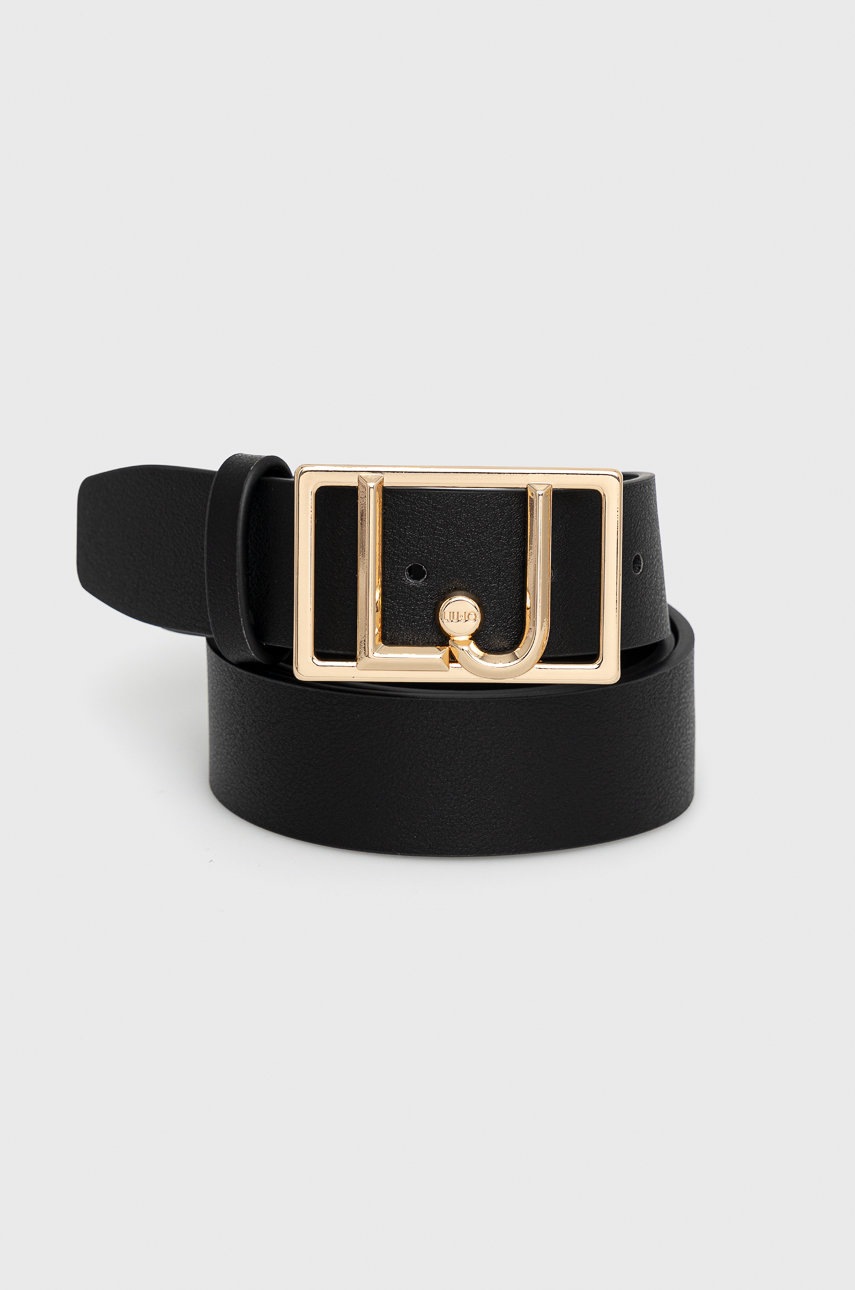 

Колан Liu Jo дамски в черно, Черен